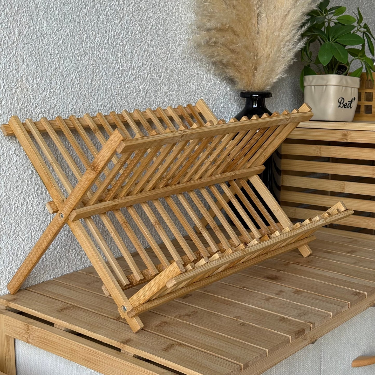 Eldon Katlanır Bambu Bulaşıklık 33x25 cm KOD:34969-38