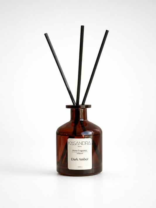 Kasandra Home Dark Amber Çubuklu Oda Kokusu 250 ML