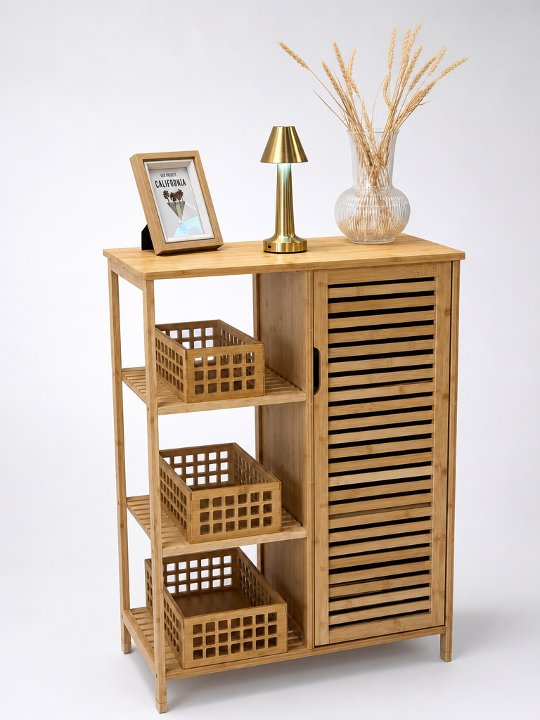 Leva Çok Amaçlı 3 Katlı Dolap 66x33x87 cm (kod:10250-8350)(Sınırlı Stok)