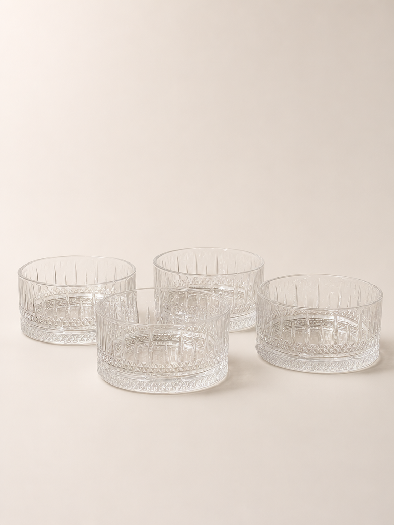 Lisboa Kristal Kase Set 4 Adet 460 ml KOD:14771