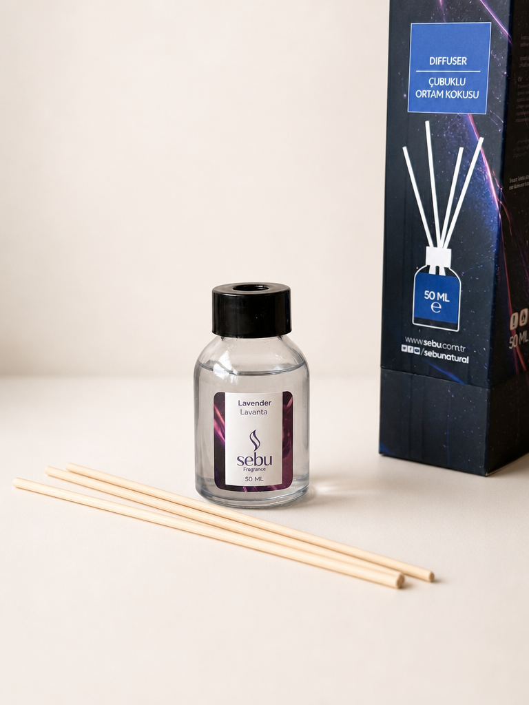 Sebu Çubuklu Ortam Kokusu Lavanta 50 ml