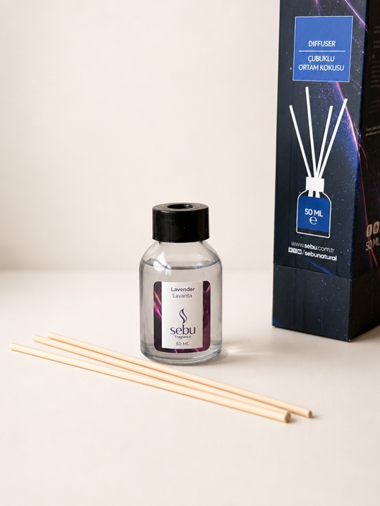 Sebu Çubuklu Ortam Kokusu Lavanta 50 ml