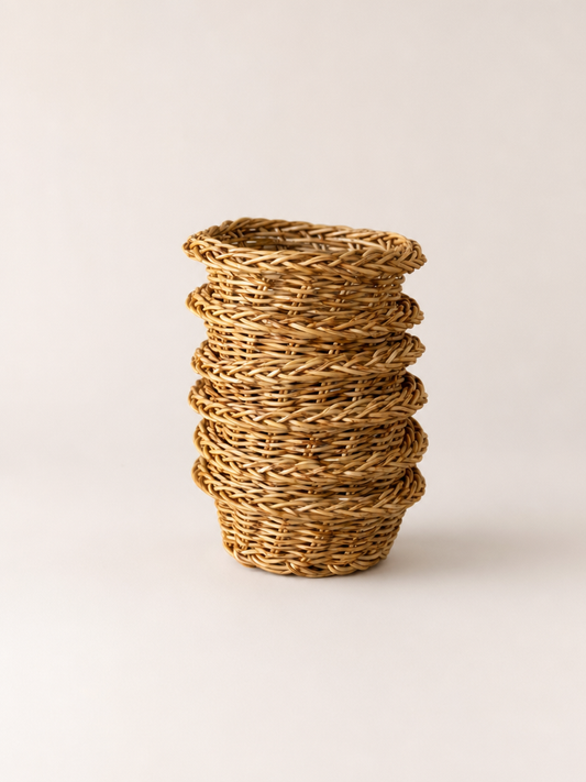 Sevally Rattan 6 Adet Çerezlik Sunumluk Seti Narurel KOD:71282