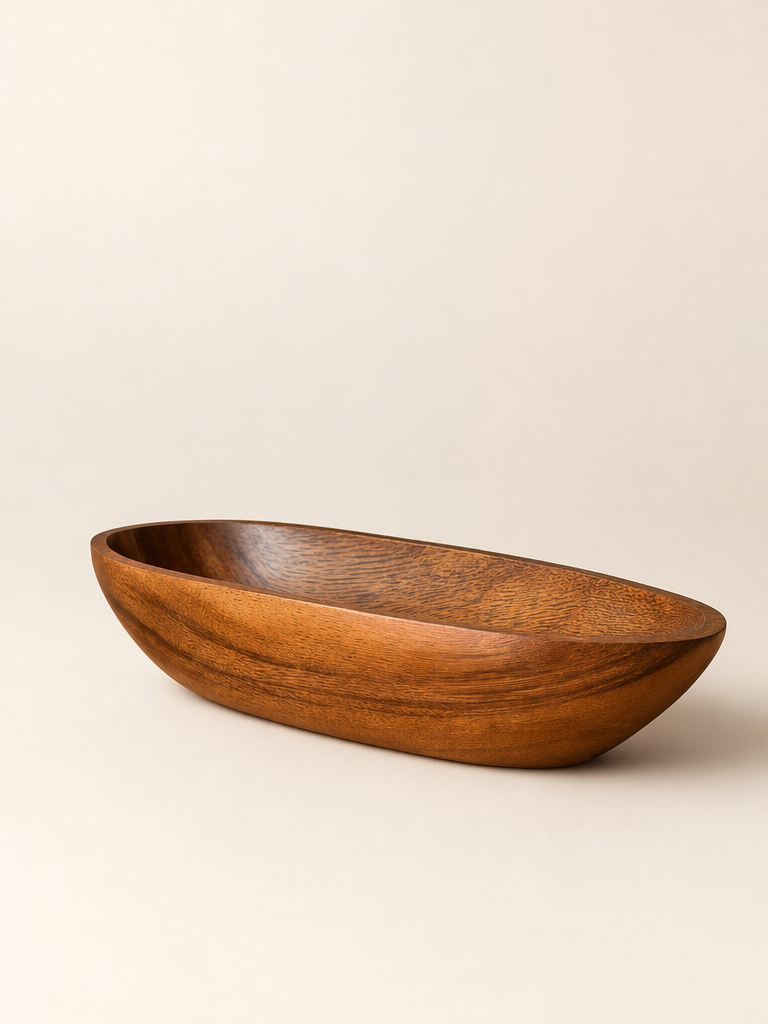 Svr Akasya Ağacı Oval Sunumluk 23x10x5 cm