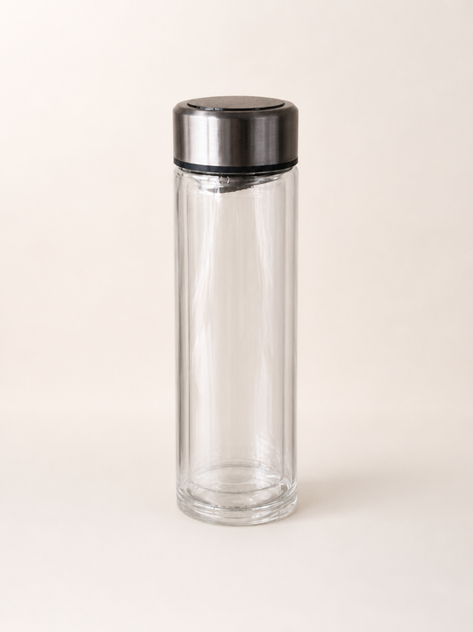 Tatly Çiftçidarlı Dereceli Cam Termos 300 ml