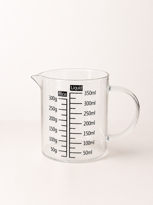 Tully Borosilikat Cam Ölçü Bardağı 350 ml KOD:123