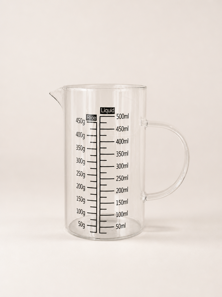 Tully Borosilikat Cam Ölçü Bardağı 500 ml KOD:124